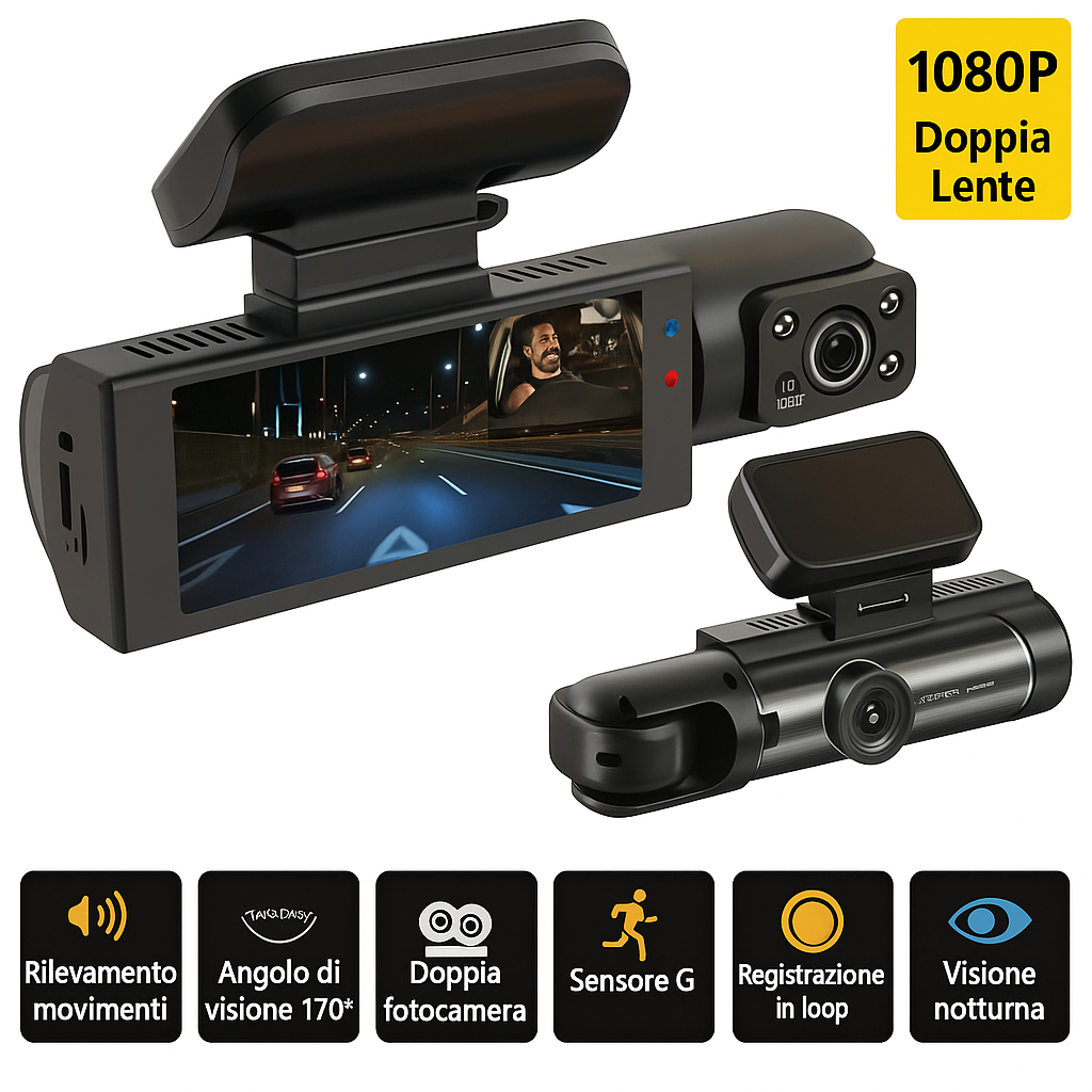 Dashcam| Kit SicureDrive X